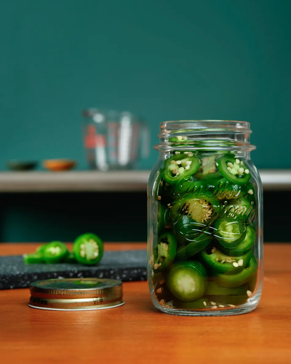Jalapeños en escabeche