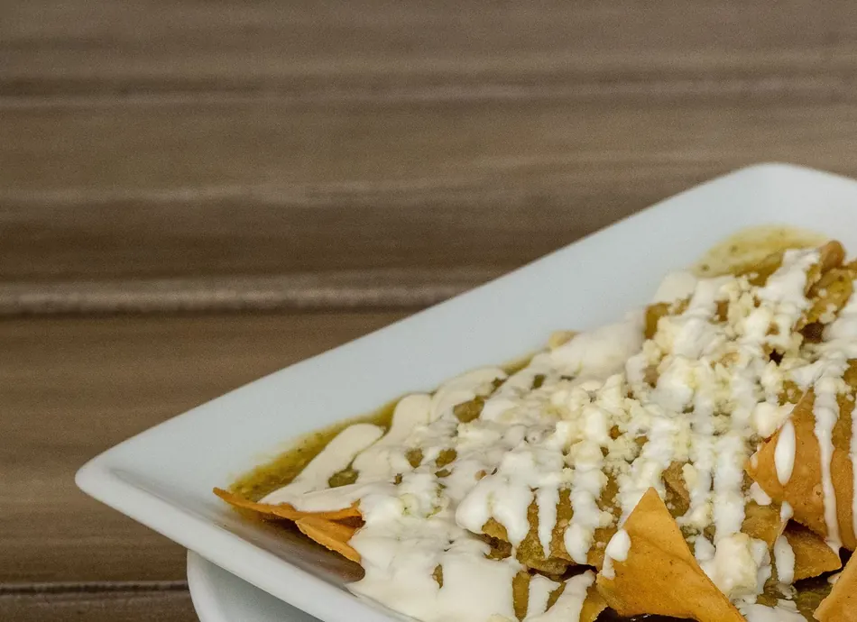Chilaquiles en salsa verde